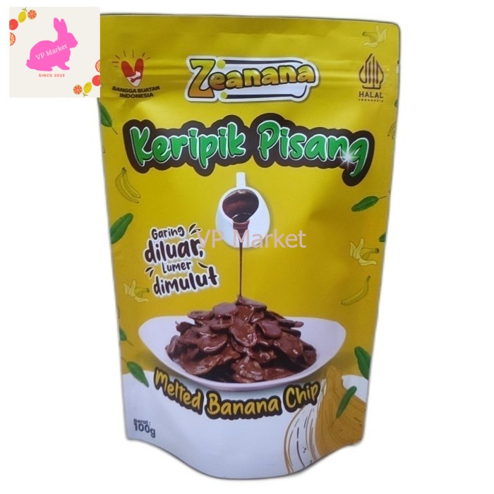 

Zeanana Kripik Pisang Lumer Chocolate 100gr