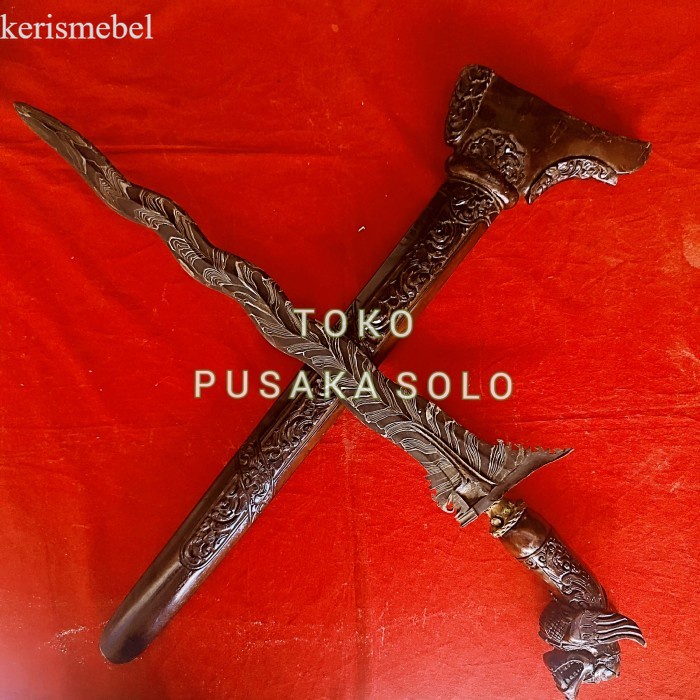 KERIS COROK BALI SABUK INTEN LUK 11 PAMOR BLARAK SINERET antik