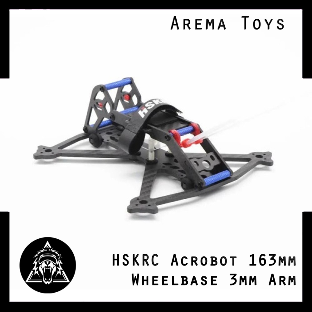 HSKRC Acrobot 163 163mm Wheelbase 3mm Arm 3 Inch Frame Kit Acrobrat