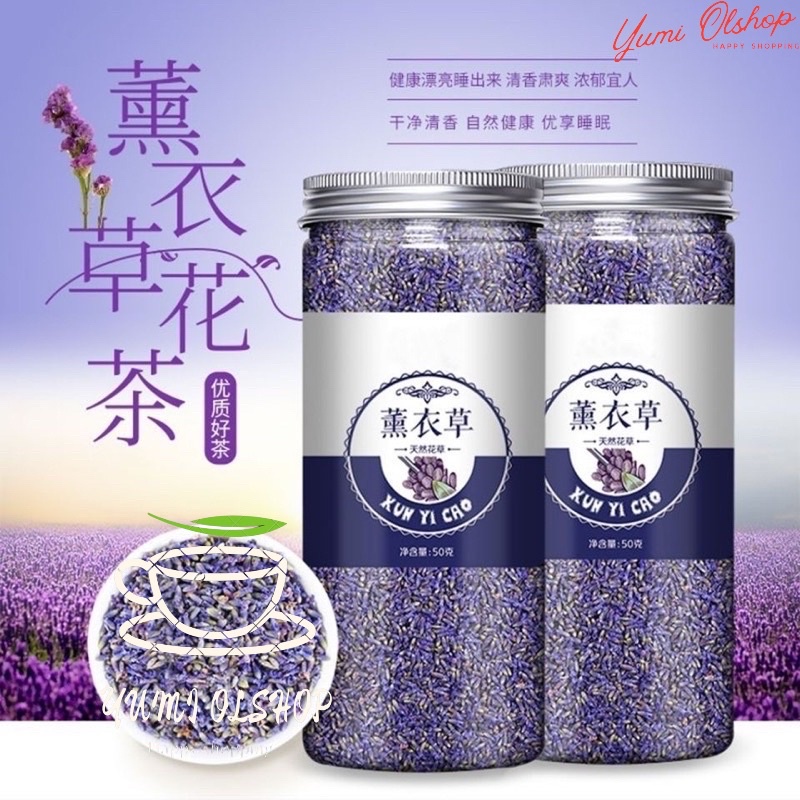 

(YUMI) Blossom Teh Bunga Lavender Menenangkan / Pure Lavender Flower Tea Calming Relaxing (Yumiolshopinter)