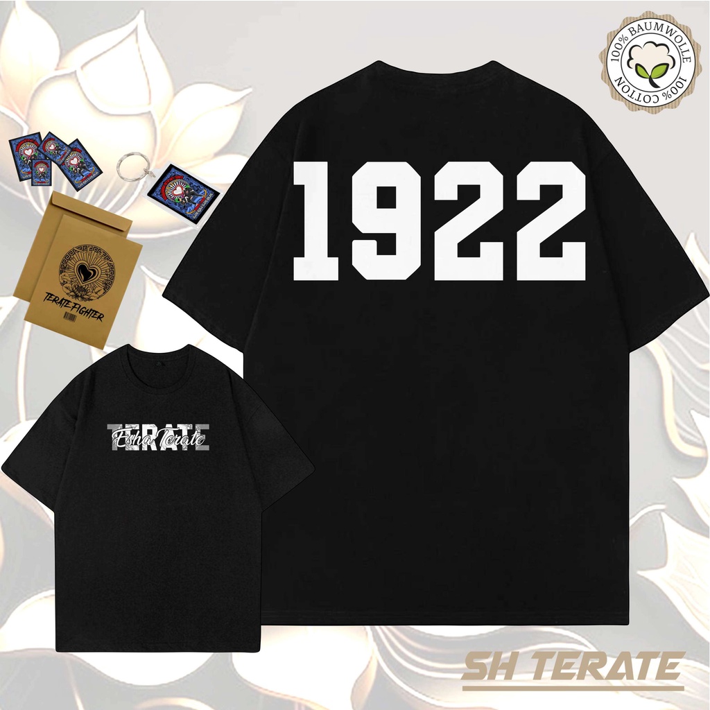 Kaos  PSHT Setia Hati Terate TERATE-WHITE-1922 Kaos PSHT 1922 Raja tega Srikandi SH