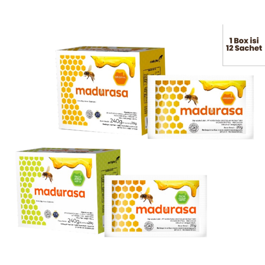 

MADURASA (MADU RASA) SACHET ISI 12