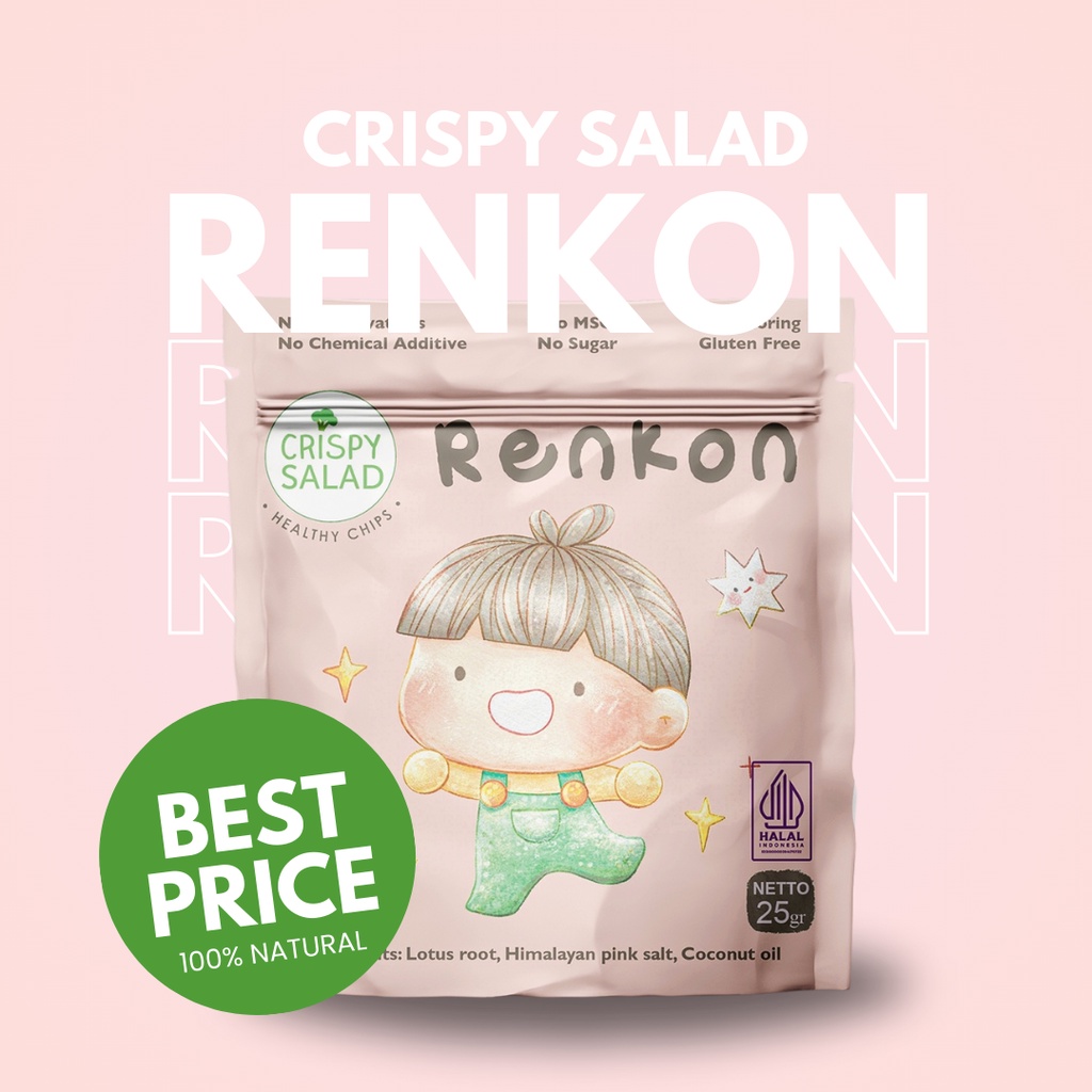 

Crispy Salad Renkon 25gr