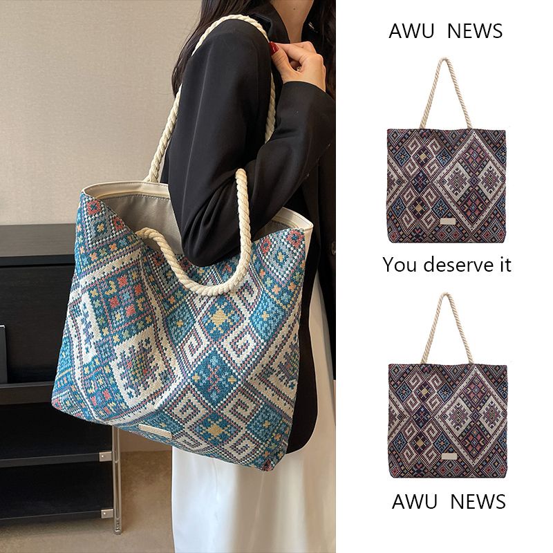 Women's bag, women's bag, canvas tote bag, shoulder bag