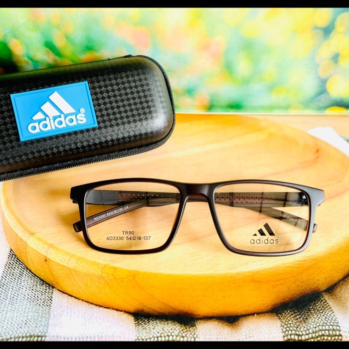 Frame Kacamata Sporty Adidas Pria Minus &amp; Anti Radiasi