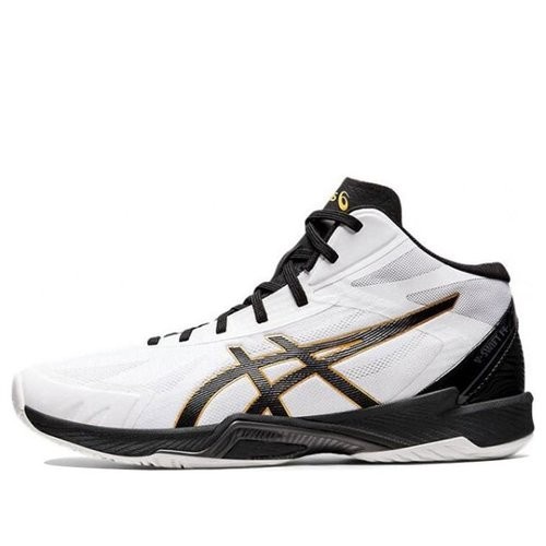 Terlaris ✨ -Sepatu Voli Asics V-Swift FF MT 3 White Black 1053A044.100