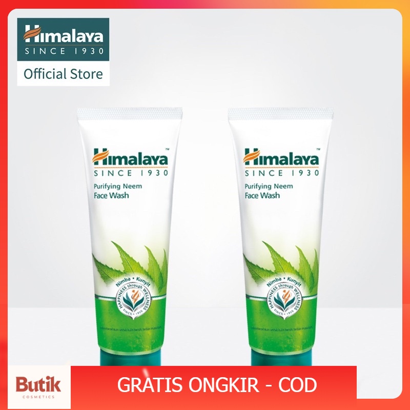 Butik Cosmetics - HIMALAYA PURIFYING NEEM FACE WASH/ FACEWASH HIMALAYA NEEM FACEWASH 50ML & 100ML