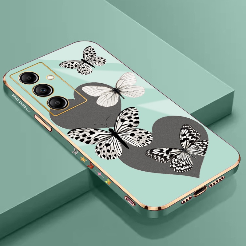 Casing 6D Plating Soft Case hp Samsung A14 5G A14 4G case A13 samaung SamsungA14 samsumg SamsungA13 
