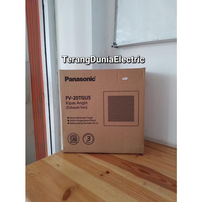 PANASONIC EXHAUST FAN PLAFON FV-20TGU5 CEILING HEXOS HEKSOS 8" 8INCH