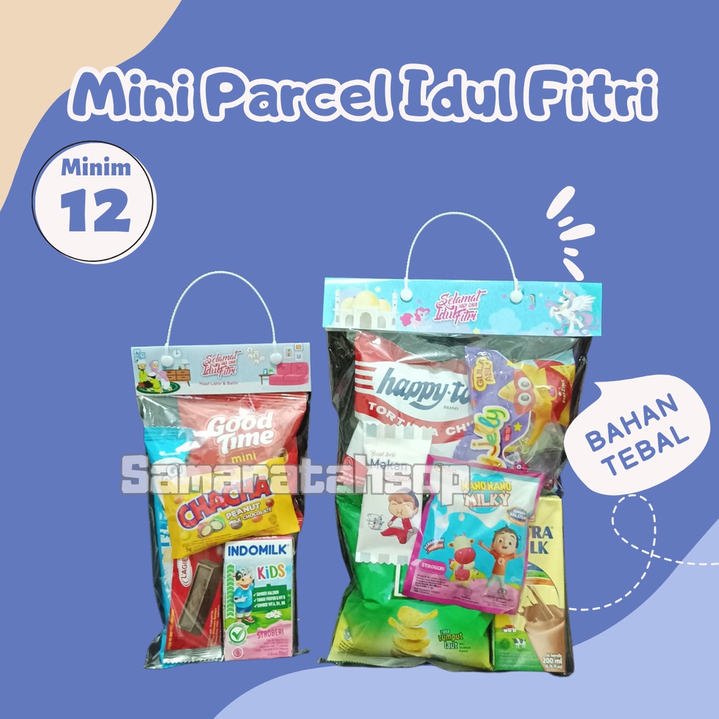 

Plastik Lebaran Bingkisan Snack Angpao Mini Parcel Idul Fitri