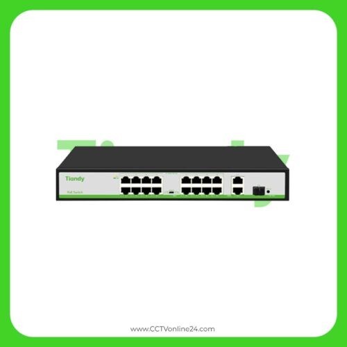 SWITCH INTERNET POE TIANDY 16 PORT TC-P3S019 POE SWITCH 16 PORT