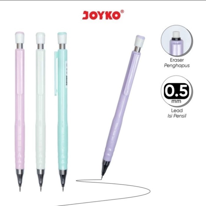 

Mechanical Pencil Pensil Mekanik Joyko MP-56 0.5 mm PER PCS