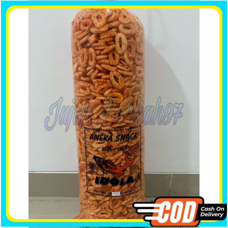 

Kerupuk Ring Pedas Rasa Balado 1000 gr