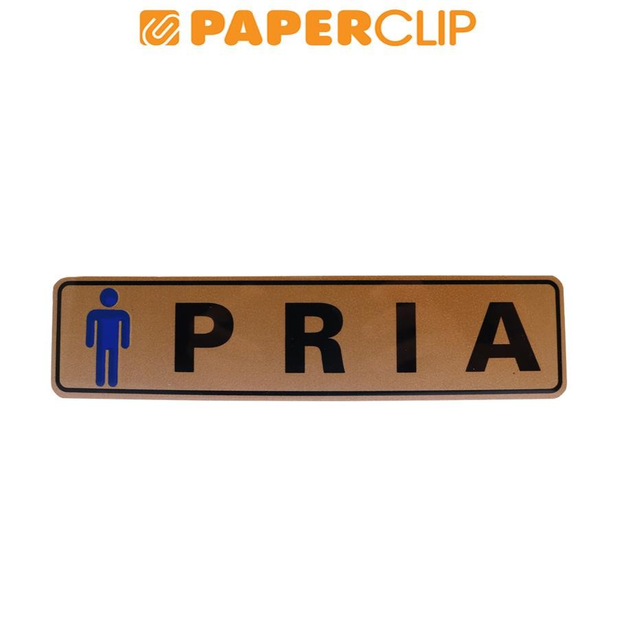 

SIGN LABEL MG 3A GD