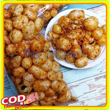 

1kg cimol kering pedas daun jeruk /endog lewo snack food