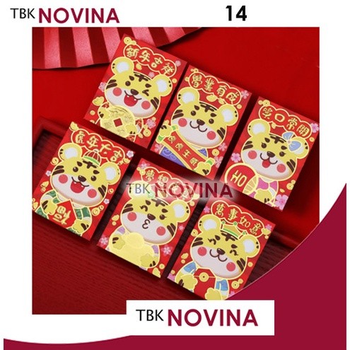 

ANGPAO IMLEK TIGER BABY / RED POCKET CHINESE NEW YEAR / ANGPAU SINCIA