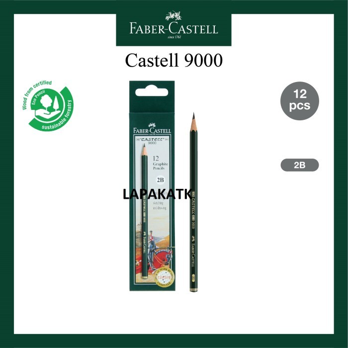 

PRODUK TERLARIS Pensil 2b Faber castell