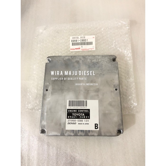 89661-26B31 Ecu Computer Engine Komputer Mesin Toyota Hiace 2005-2014 BERKUALITAS