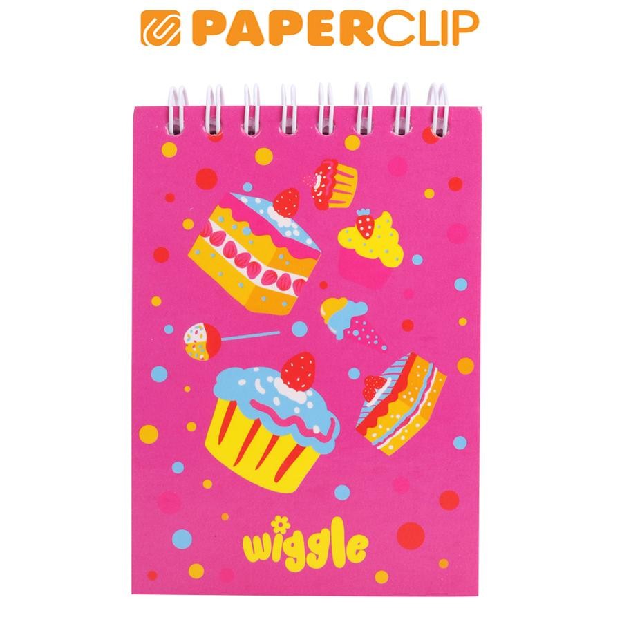 

NOTEBOOK A7 WIGGLE CUPCAKE A7NTBK.WGCK/144PC