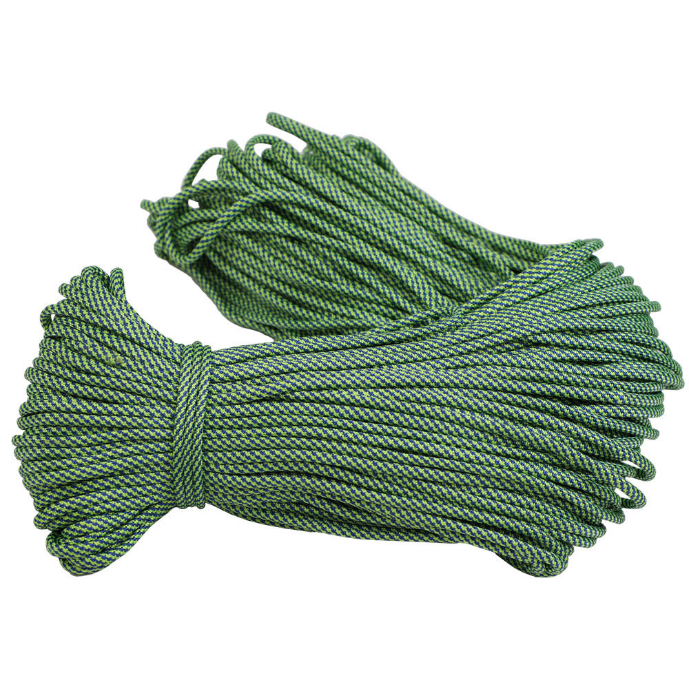 

4mm Ribbon Core Wrapped Rope Polyester Clothesline Packaging DIY Accessories Woven Tape Tent Pull Rope Woven By Hand