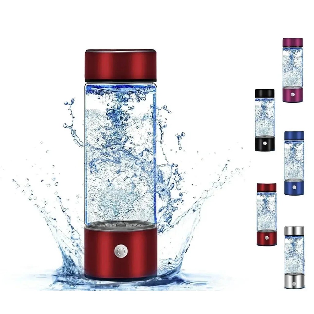 Hydrogen Water Bottle,3 Min Rapid Hydrogen Water Bottle Generator with SPE PEM Technology Portable H