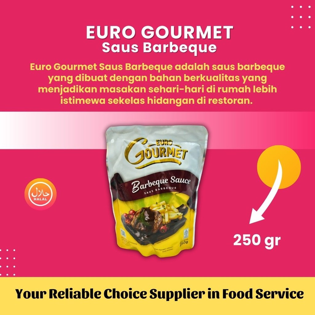 

Euro Gourmet Saos Steak BBQ Barbeque 250 gr