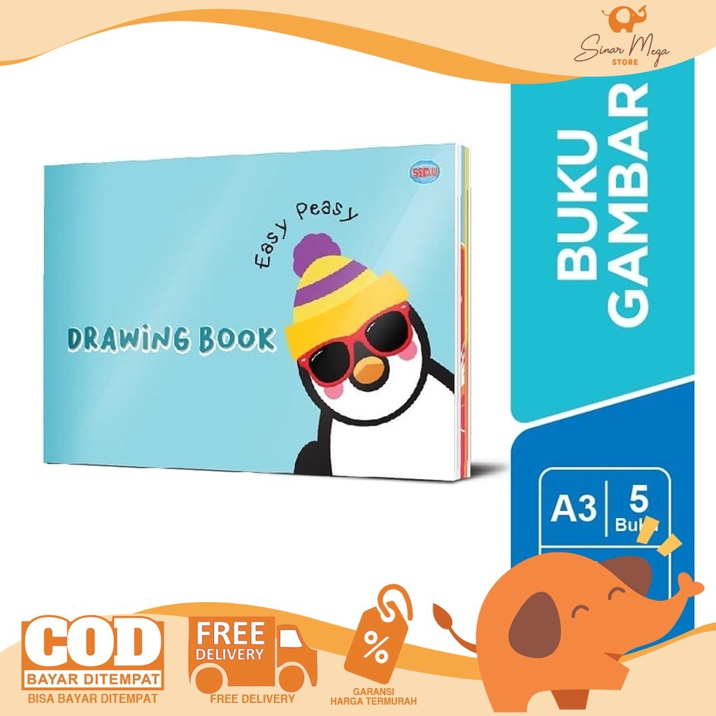 

SIDU Sinar Dunia Buku Gambar/ Drawing Book A3 DB 10 Murah
