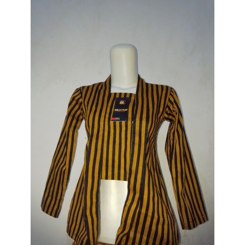LURIK kebaya lurik jadul/kutubaru wanita/baju adat wanita/baju jadul wanita