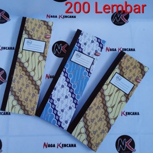 

Buku Hardcover Ekspedisi Ria 200 Sheets