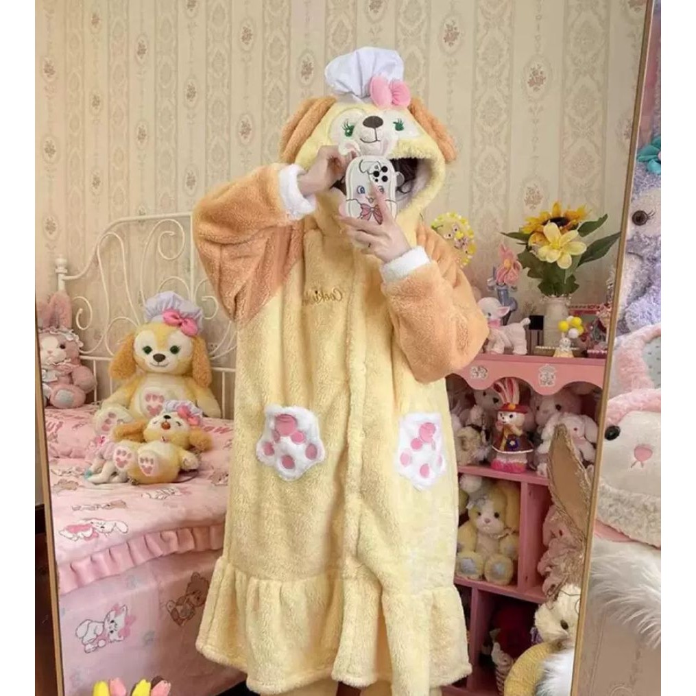 Baju Onesie Kostum Cookie Ann Duffy Friends Bear Beruang Cosplay