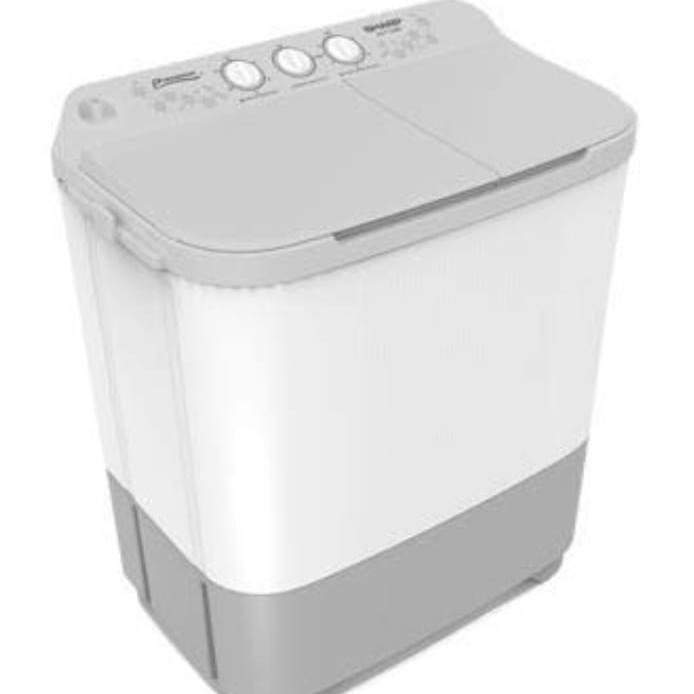 mesin cuci sharp 8kg 2tabung es t90mw