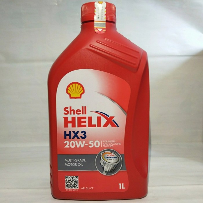 Oli Mesin Shell Helix HX3 20w-50 1Liter