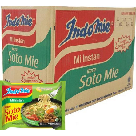 

HS Indomie Kuah Soto Mie 1 Dus 40pcs 123