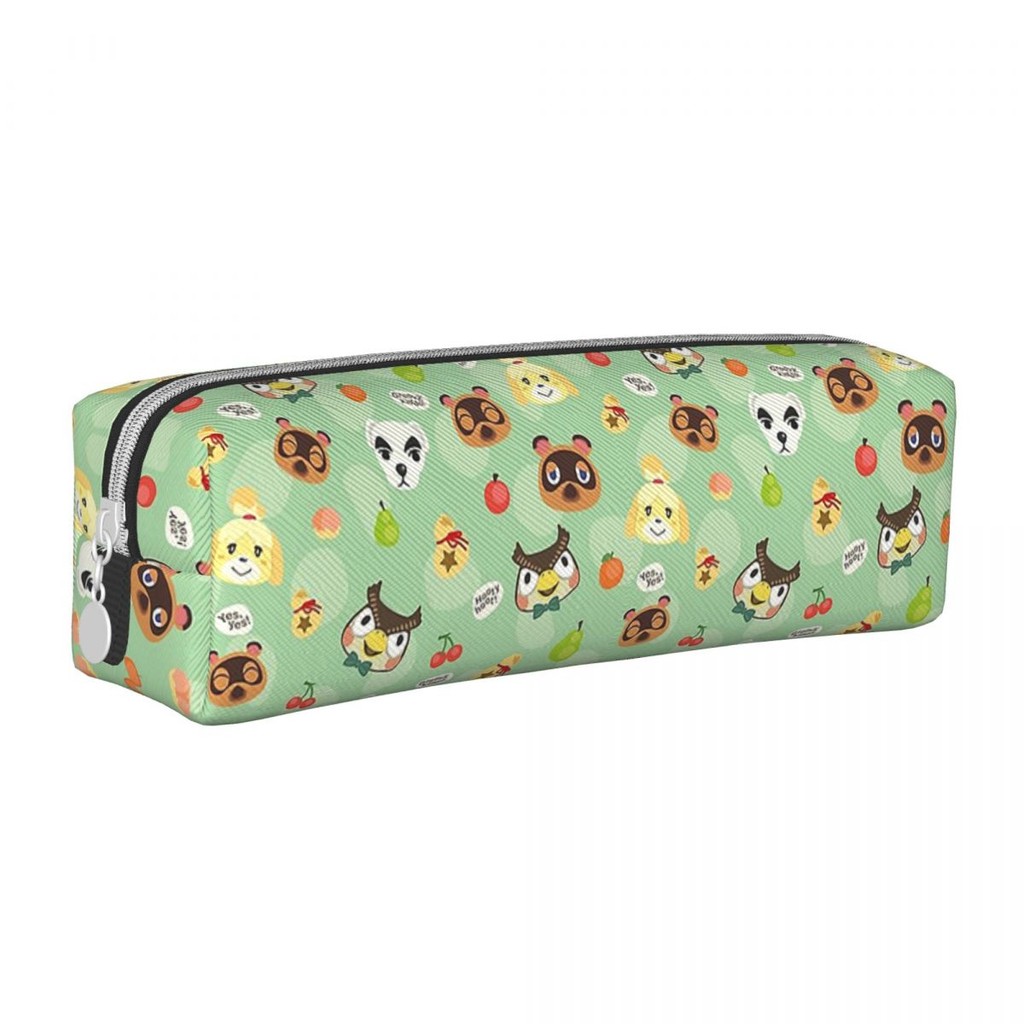 

Creative Anime Cartoon Pencil Cases Animal Crossings Pencilcases Pen for Student Large Storage Bags Students School Stationery