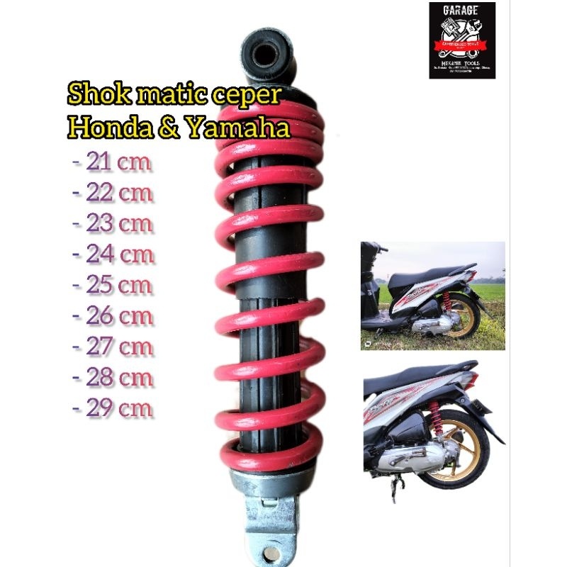 0Shock Matic Ceper Beat Vario Mio all motor matic CEPER