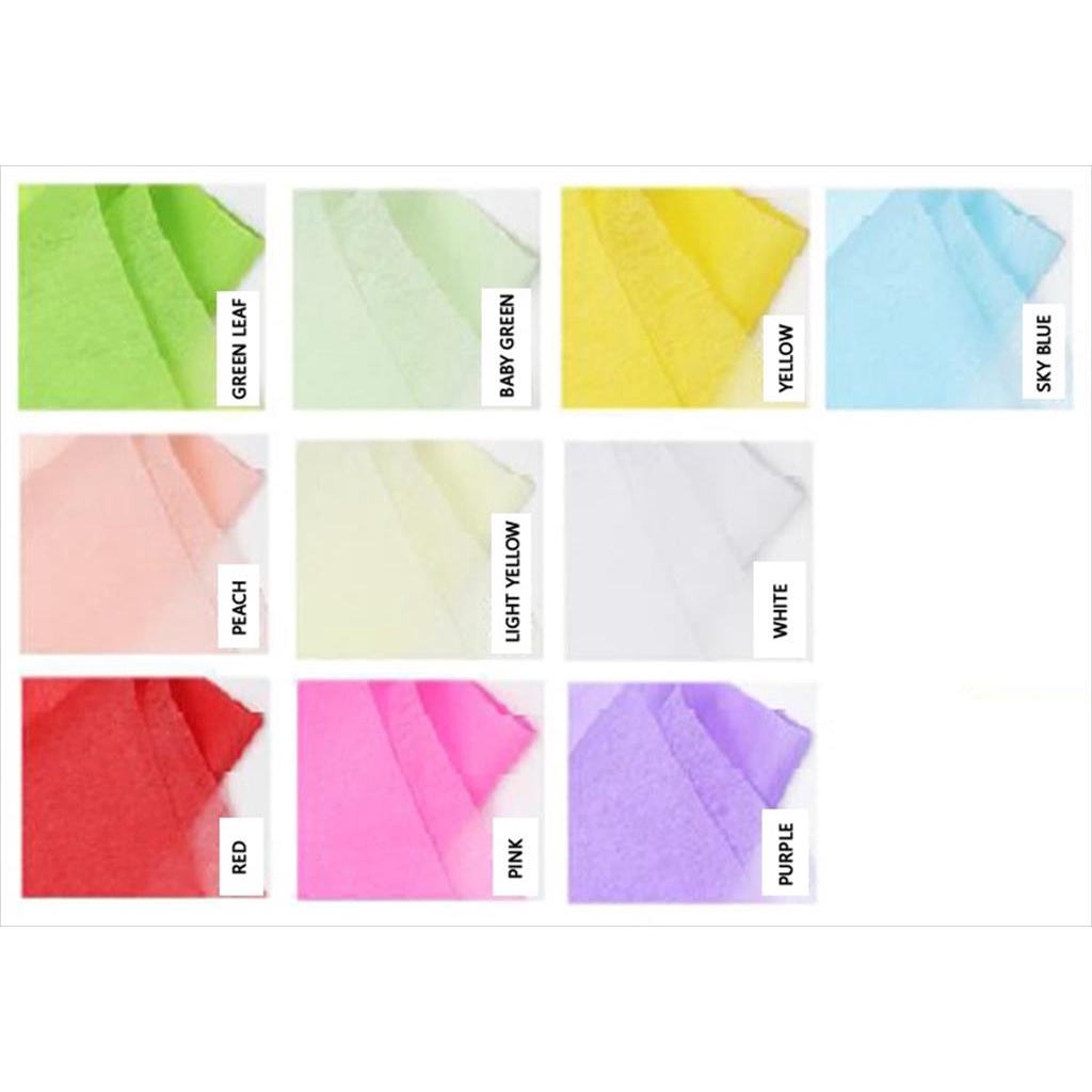 

[5 LEMBAR] Kertas Tisu Tipis / TISSUE PAPER Flower Wrapping Paper/Kertas Bungkus Bunga (ECER)