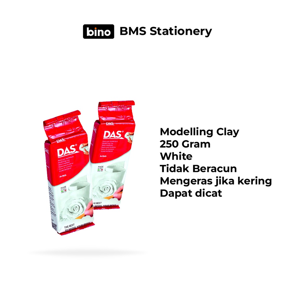 [BMS Samarinda] DAS Clay / Tanah Liat 250 Gram | 348400