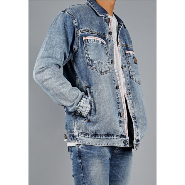 Jacket jeans denim pria Lois jeans original 50