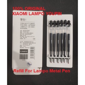 

[Ready] asli XIAOMI Refill for Lampo Metal Pen Original isi 3pc