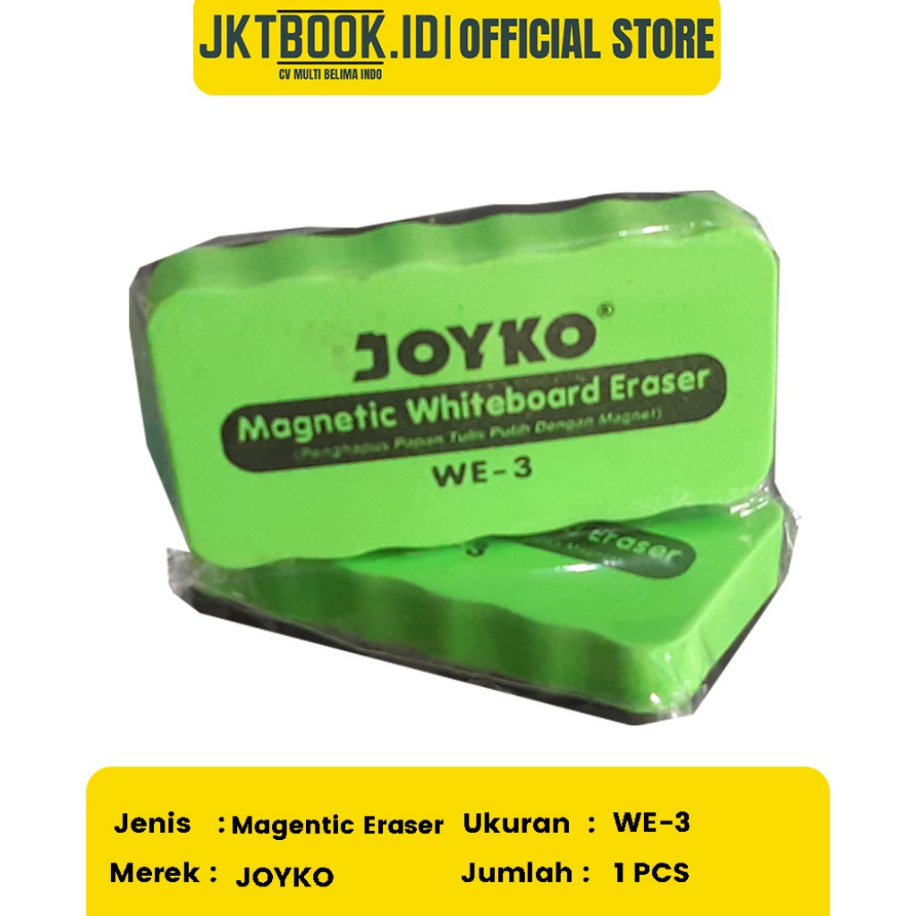 

Magnetic White Board Eraser WE-3