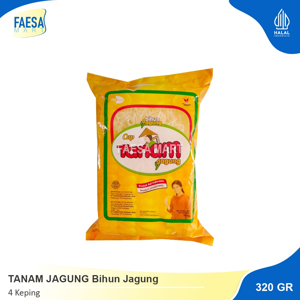 

TANAM JAGUNG Bihun Jagung 320gr (4 Keping)