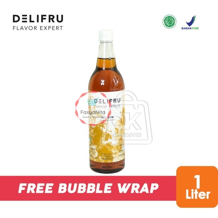 

Delifru Syrup Raisin - Sirup Rum Raisin [Botol Plastik 1 Liter] - FasyAnita Mart Denpasar