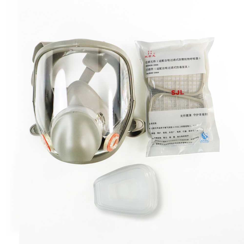 Masker Gas Full Face Respirator Filter Mask with N95