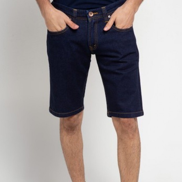 Celana pendek selvedge pria lois jeans original 49