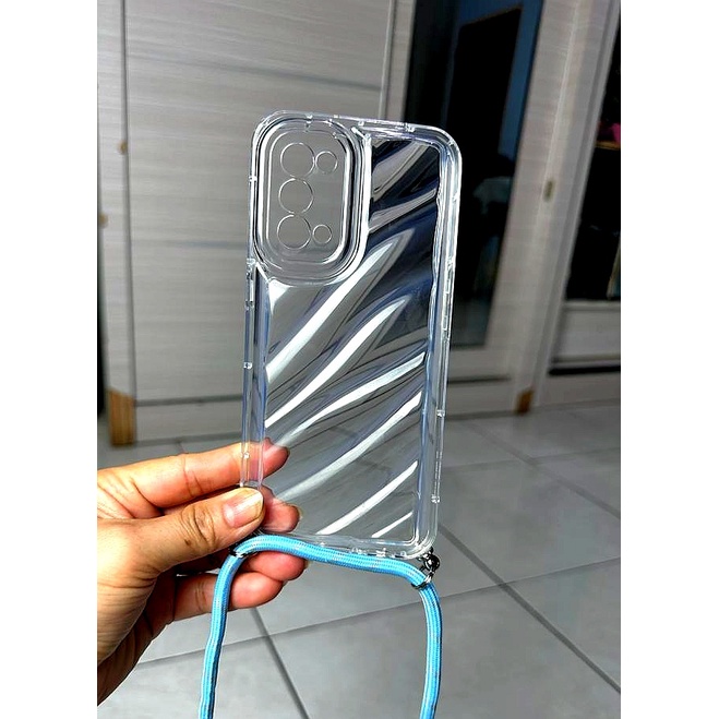 0025 VVV CASE SLINGCASE WATER WAVE cover for hp OPPO A52 A92 A5s A7 A12 A36 A76 A96 F11 A3s A15 A15s