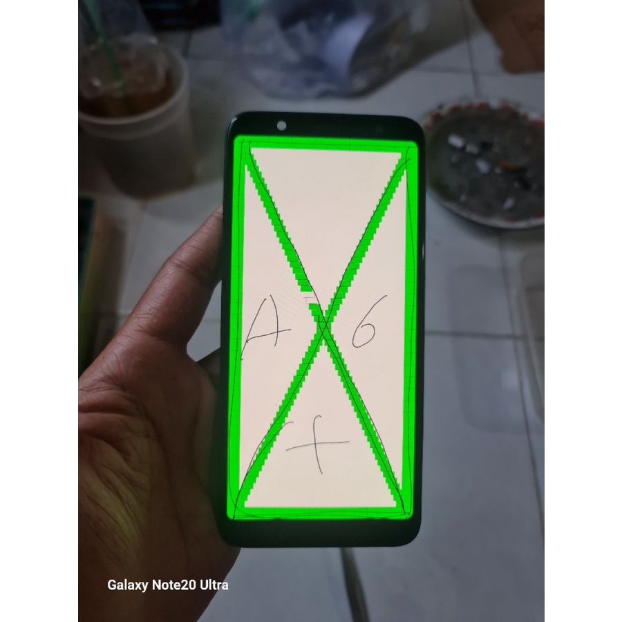 LCD TS SAMSUNG A6 PLUS NORMAL ORI COPOTAN