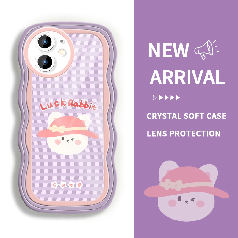 Soft Silicone Case For iPhone 11 11 Pro 11 Pro Max 12 12 Pro 12 Pro Max 12 mini Kelinci Kartun Lucu 
