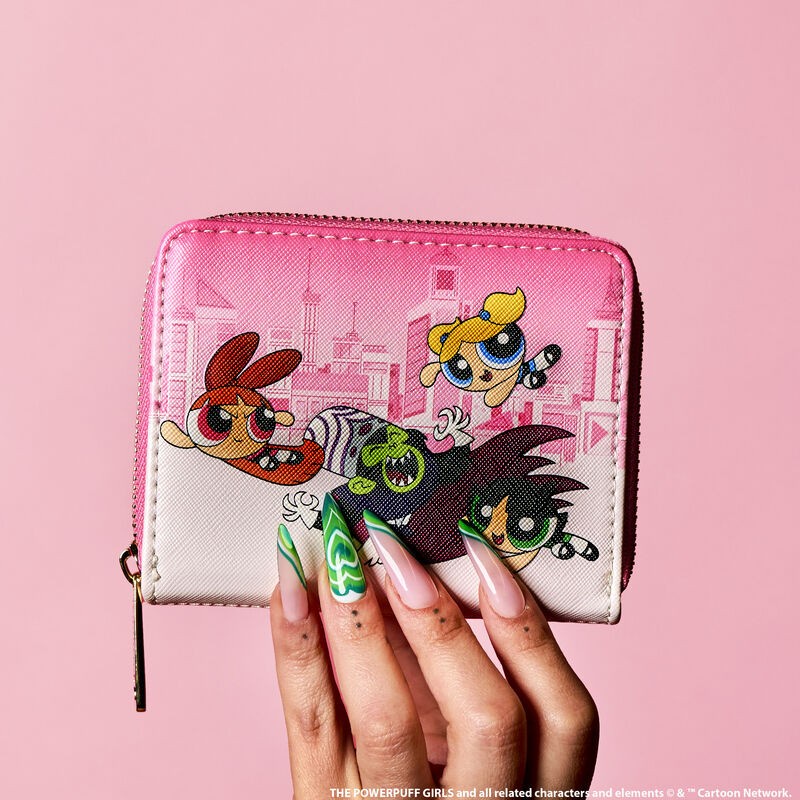 Loungefly Powerpuff Girls vs Mojo Jojo Zip Around Wallet