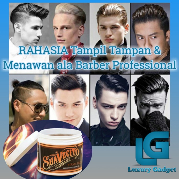 POMADE WAX CLAY PELURUS UNTUK RAMBUT PRIA LURUS KERITING IKAL 113 gr