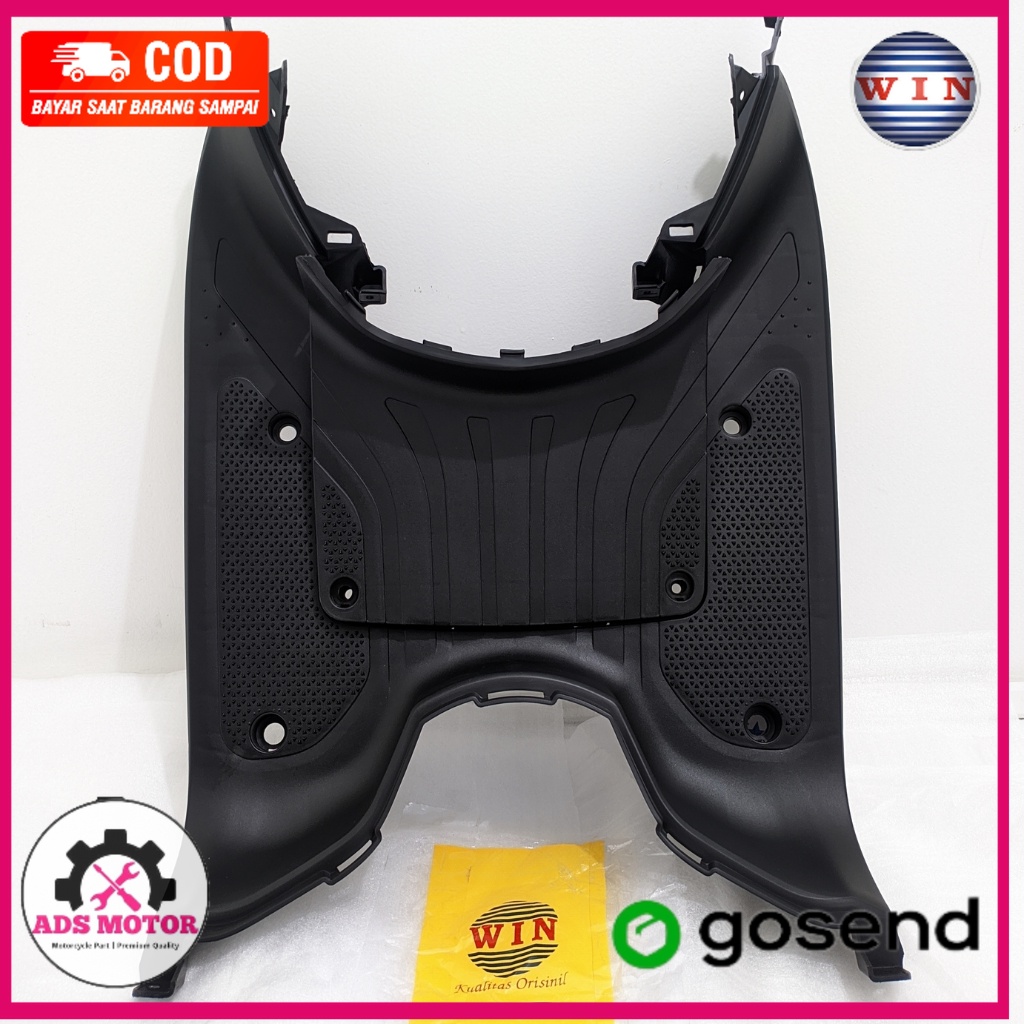 Pijakan Kaki + Tutup Aki Scoopy eSP K2F 2020 2021 2022 2023 | footrest atas WIN | bordes injakan mot